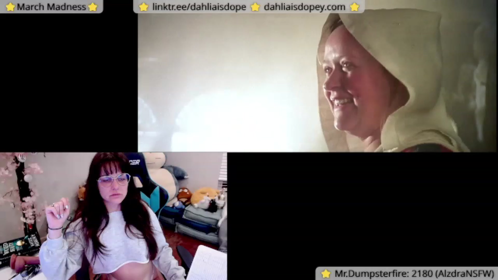 Gallery image thumbnail from DahliaIsDopey's myfreecams stream on, 05/01/2023, 04:11 image 17 of 20