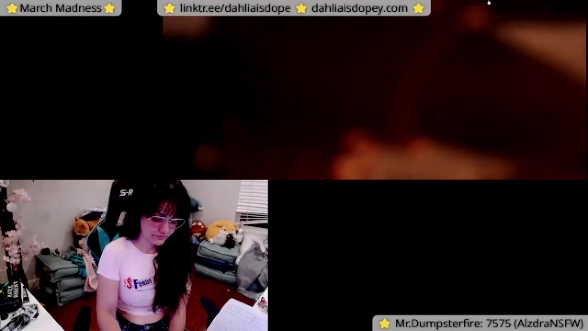 Gallery image thumbnail from DahliaIsDopey's myfreecams stream on, 05/01/2023, 05:43 image 11 of 20