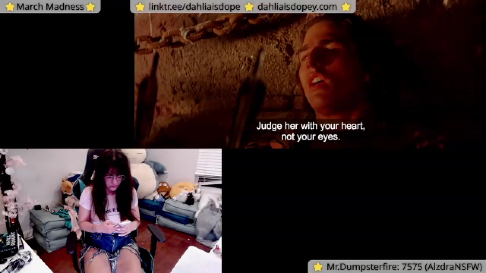 Gallery image thumbnail from DahliaIsDopey's myfreecams stream on, 05/01/2023, 05:43 image 10 of 20