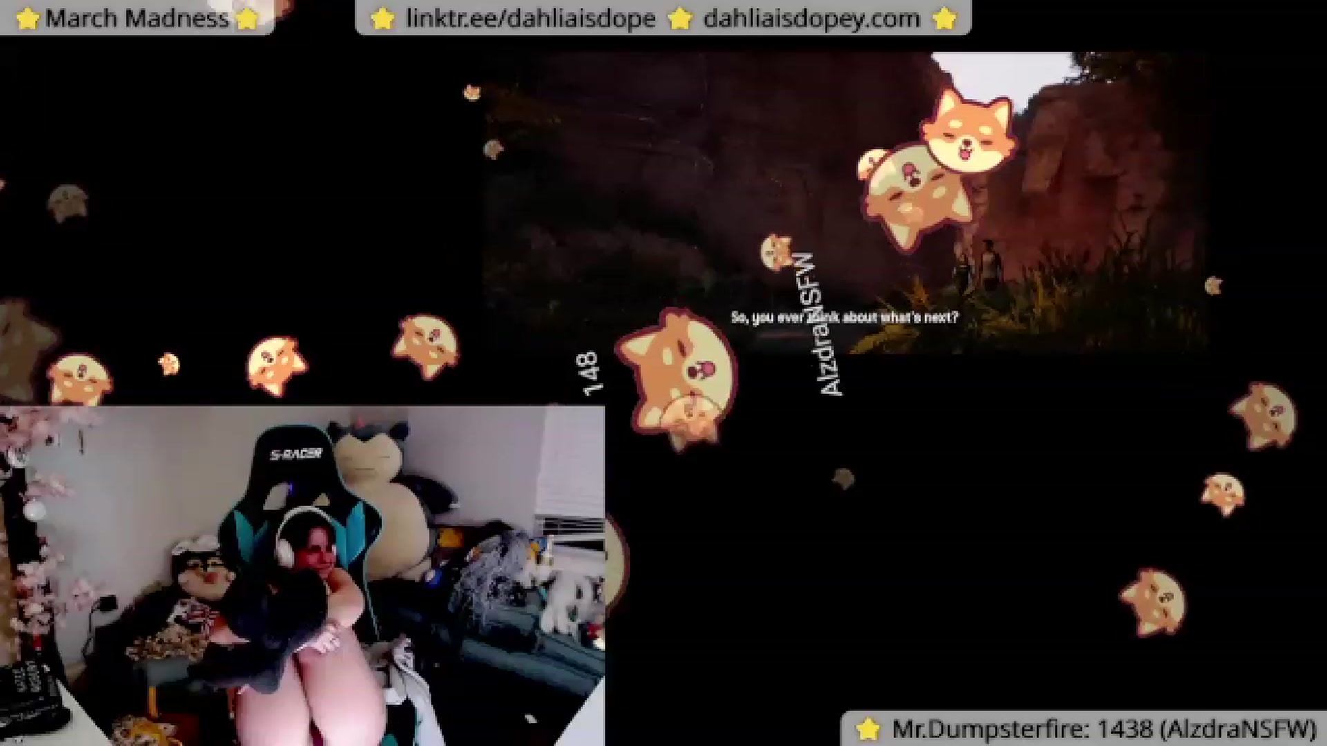 Gallery image thumbnail from DahliaIsDopey's myfreecams stream on, 05/12/2023, 05:23 image 7 of 20