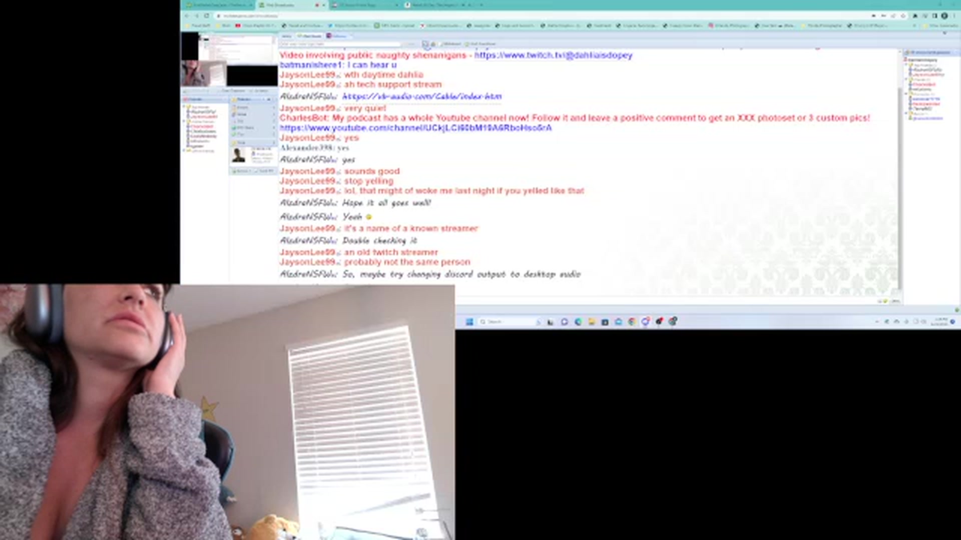 Gallery image thumbnail from DahliaIsDopey's myfreecams stream on, 06/22/2023, 18:00 image 12 of 20