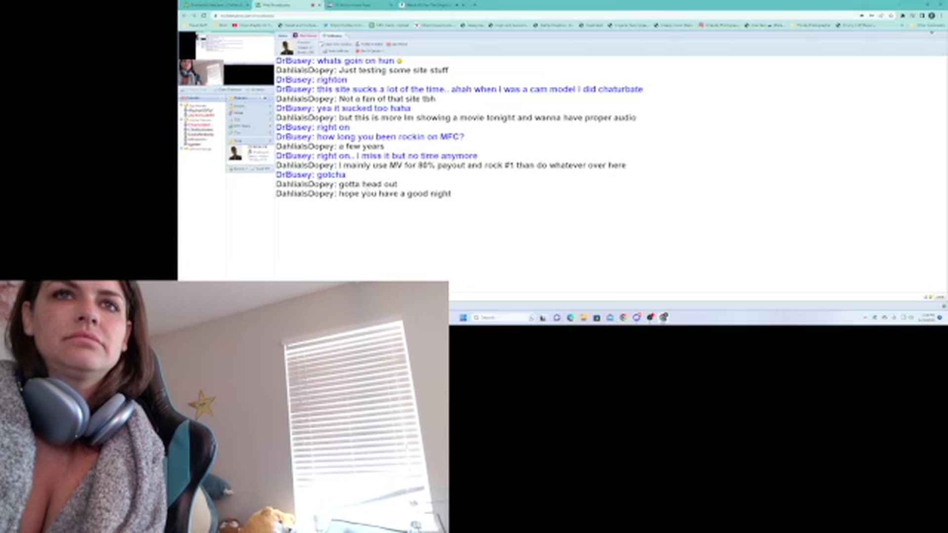 Gallery image thumbnail from DahliaIsDopey's myfreecams stream on, 06/22/2023, 18:00 image 11 of 20