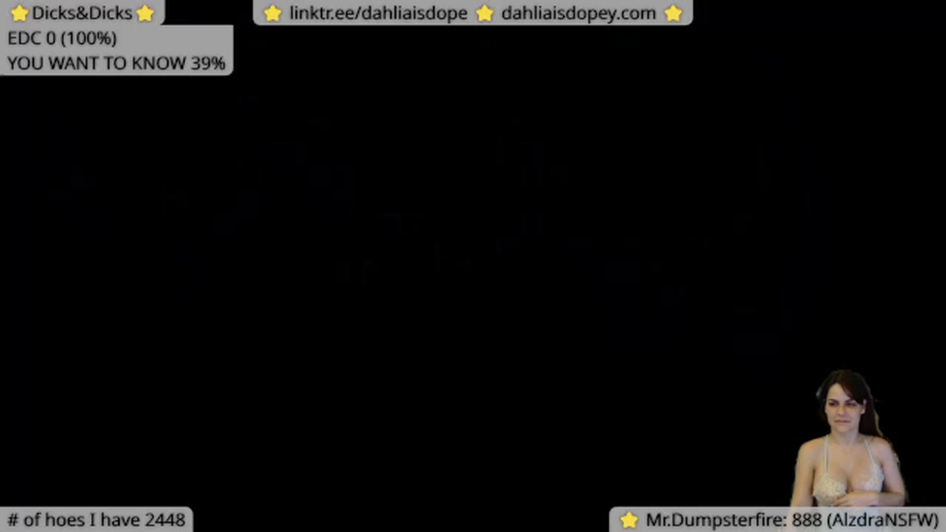 Gallery image thumbnail from DahliaIsDopey's myfreecams stream on, 08/04/2023, 02:38 image 12 of 20