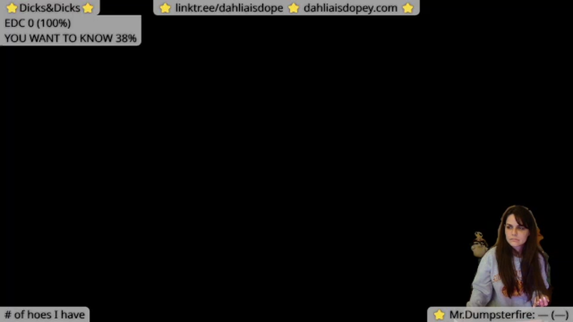 Gallery image thumbnail from DahliaIsDopey's myfreecams stream on, 08/04/2023, 02:38 image 2 of 20
