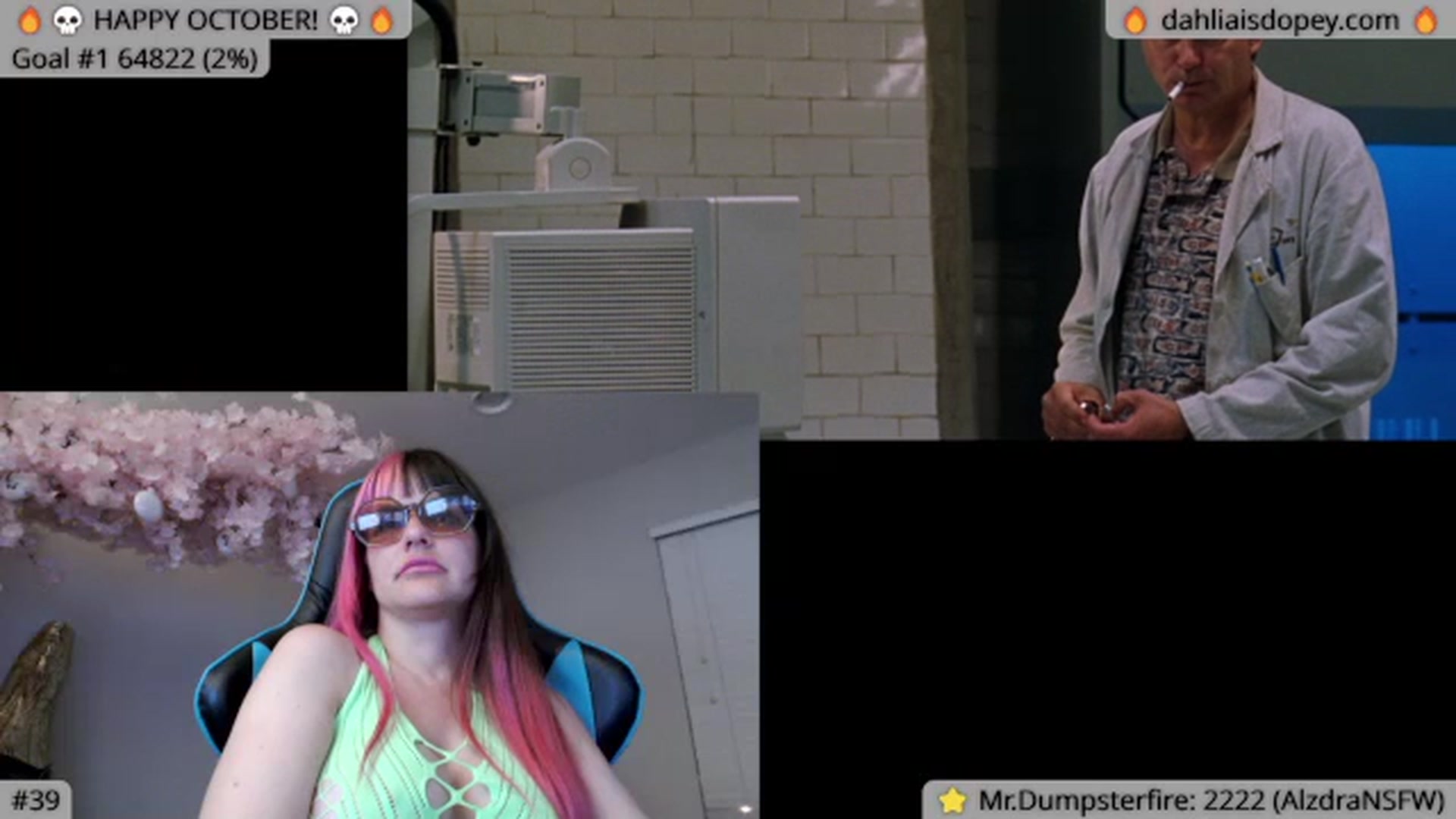 Gallery image thumbnail from DahliaIsDopey's myfreecams stream on, 10/07/2023, 04:19 image 4 of 20