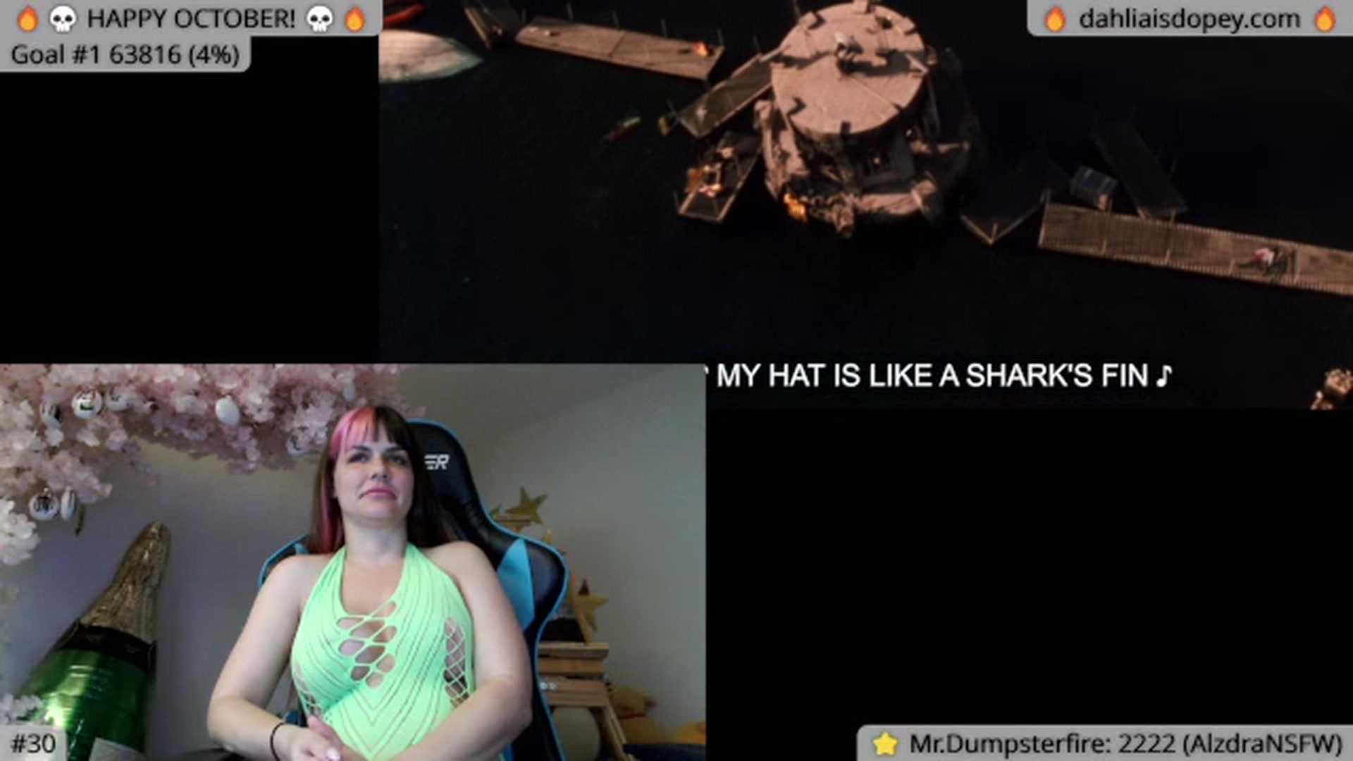 Gallery image thumbnail from DahliaIsDopey's myfreecams stream on, 10/07/2023, 04:47 image 5 of 20