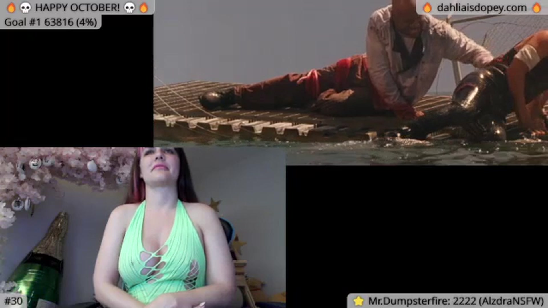 Gallery image thumbnail from DahliaIsDopey's myfreecams stream on, 10/07/2023, 04:47 image 3 of 20