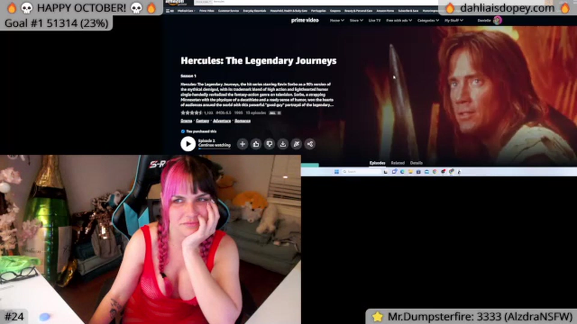 Gallery image thumbnail from DahliaIsDopey's myfreecams stream on, 10/09/2023, 03:16 image 18 of 20