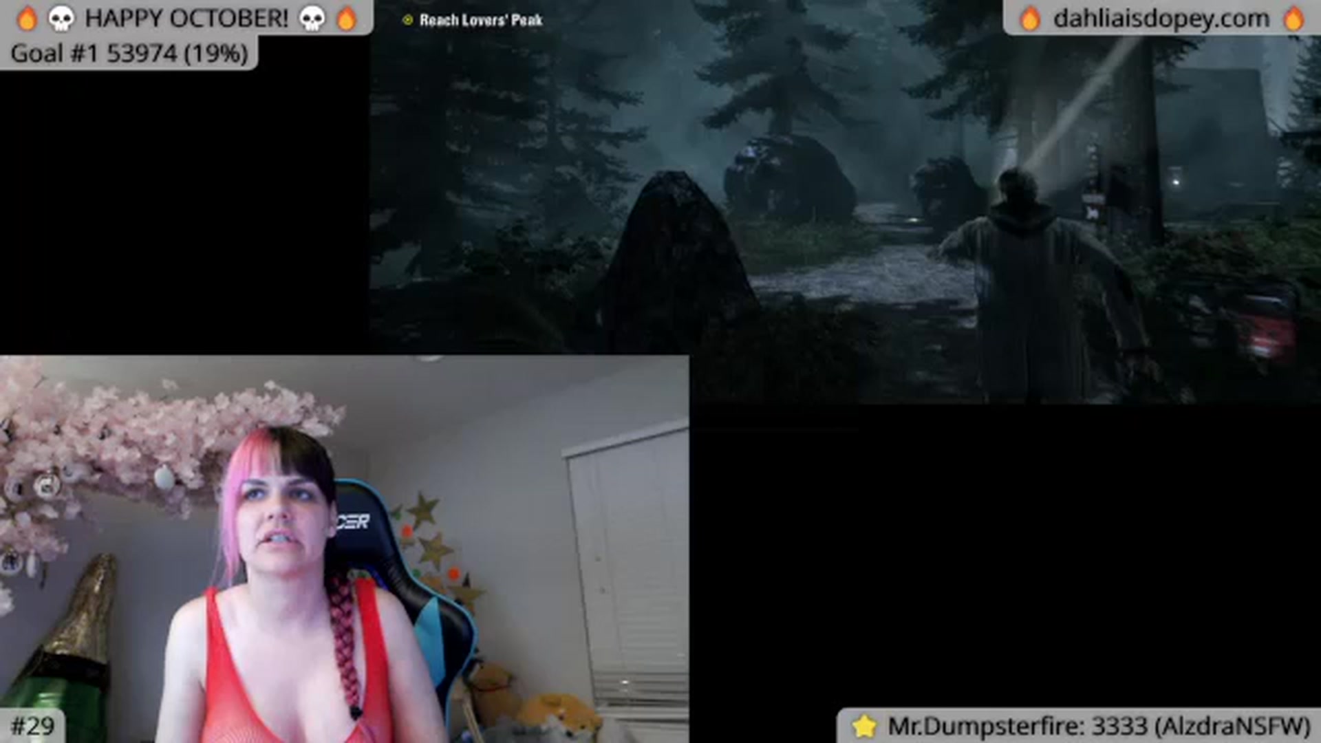Gallery image thumbnail from DahliaIsDopey's myfreecams stream on, 10/09/2023, 03:16 image 1 of 20