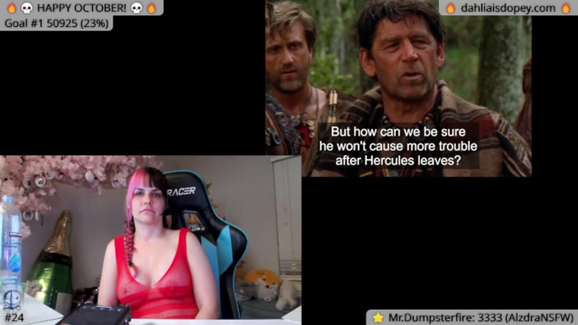 Gallery image thumbnail from DahliaIsDopey's myfreecams stream on, 10/09/2023, 03:38 image 18 of 20