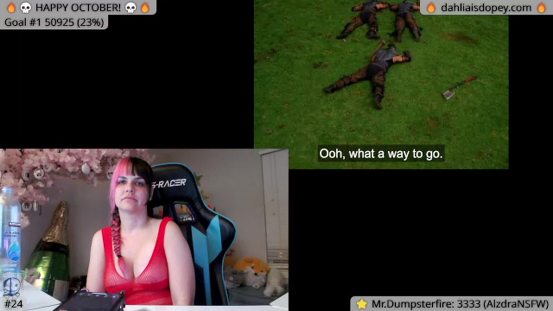 Gallery image thumbnail from DahliaIsDopey's myfreecams stream on, 10/09/2023, 03:38 image 16 of 20