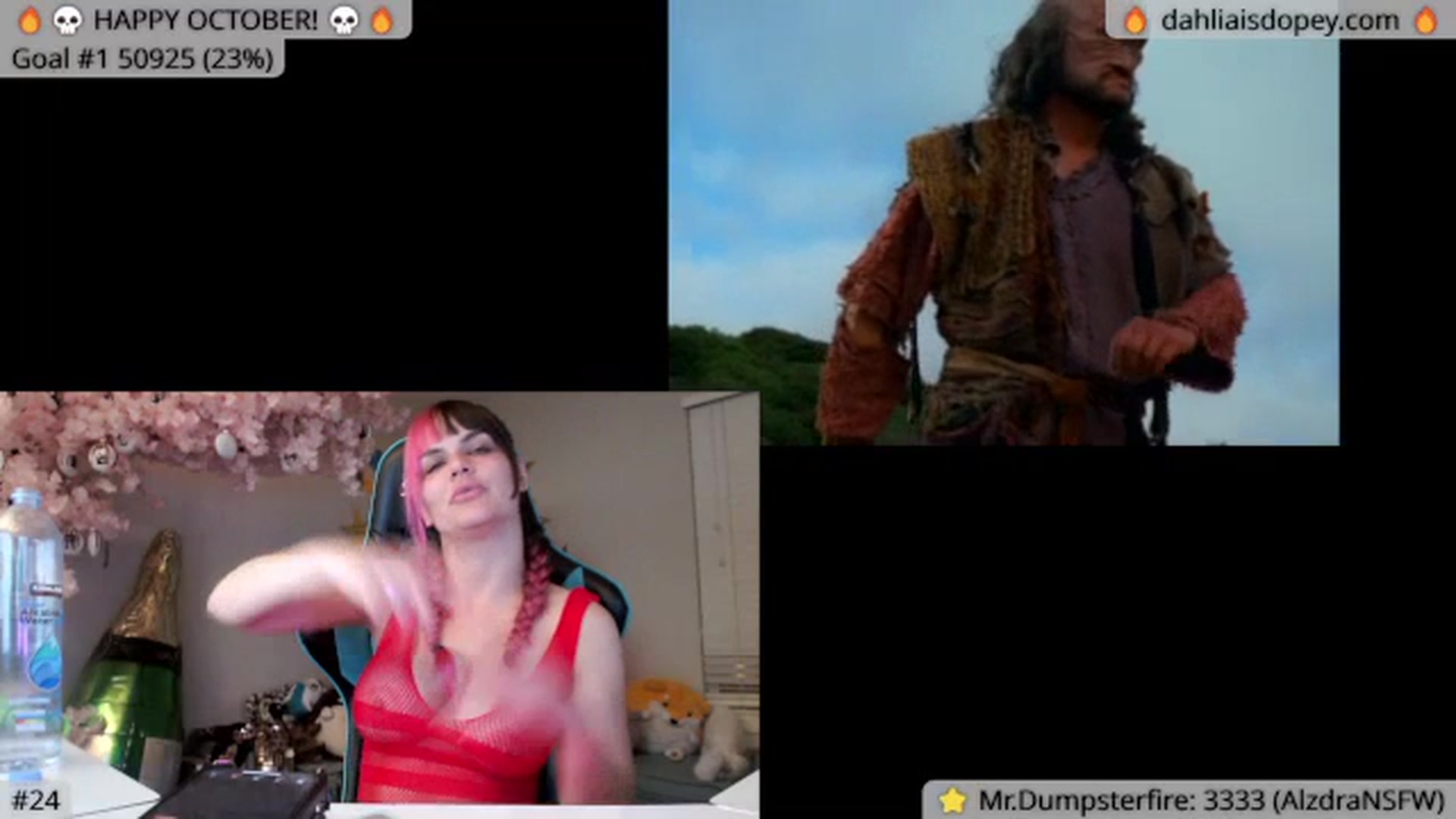 Gallery image thumbnail from DahliaIsDopey's myfreecams stream on, 10/09/2023, 03:38 image 14 of 20