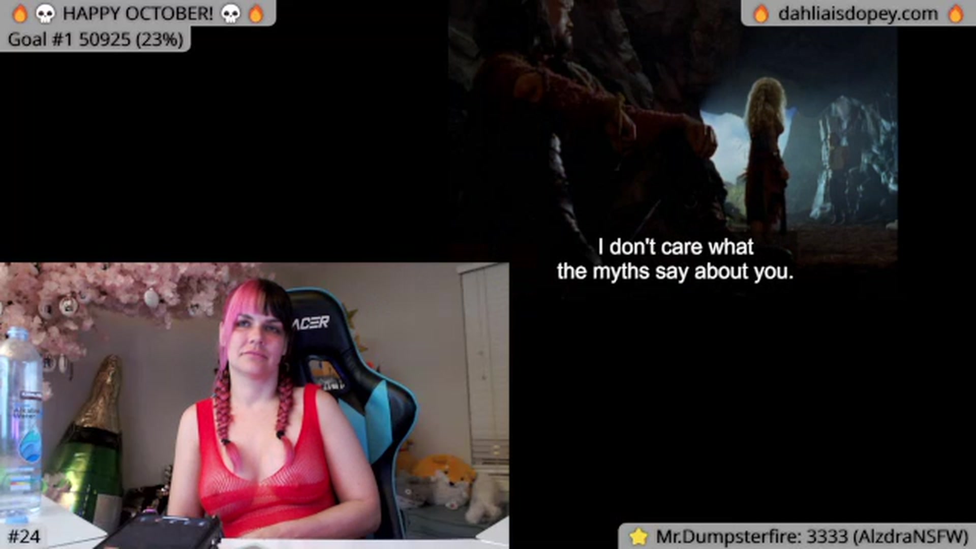 Gallery image thumbnail from DahliaIsDopey's myfreecams stream on, 10/09/2023, 03:38 image 12 of 20