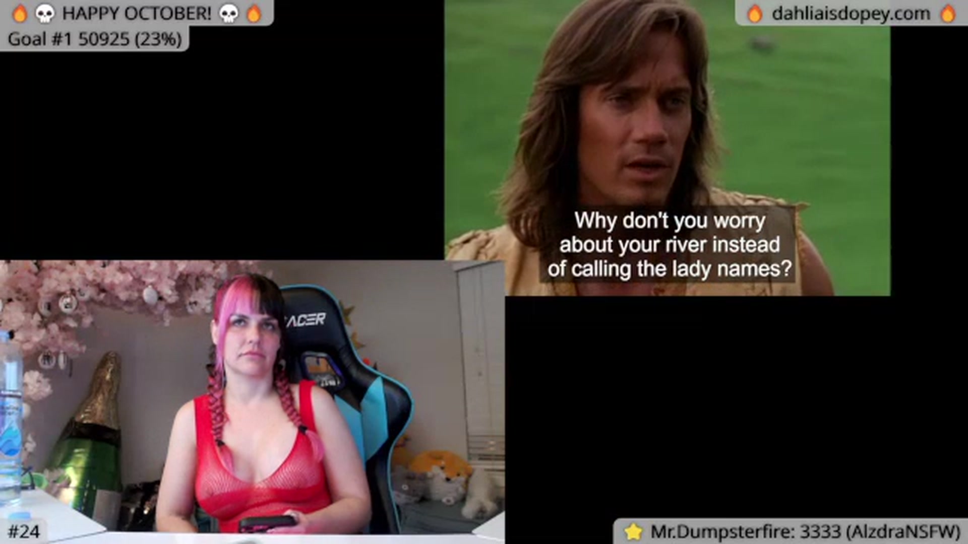 Gallery image thumbnail from DahliaIsDopey's myfreecams stream on, 10/09/2023, 03:38 image 2 of 20