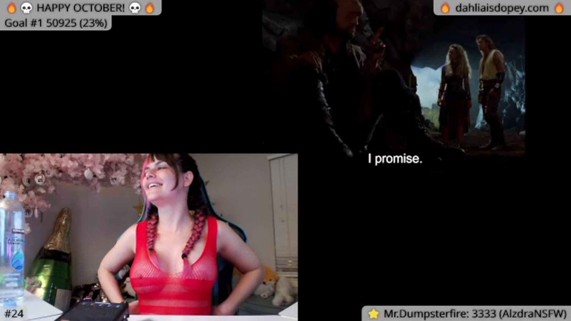 Gallery image thumbnail from DahliaIsDopey's myfreecams stream on, 10/09/2023, 03:38 image 13 of 20