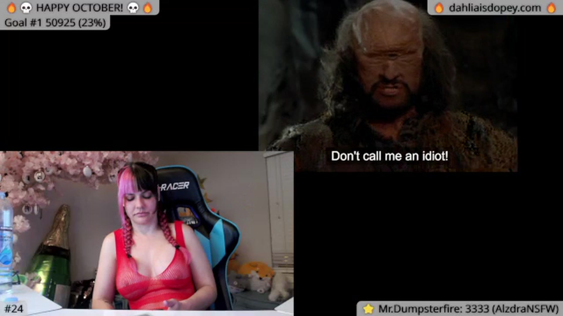 Gallery image thumbnail from DahliaIsDopey's myfreecams stream on, 10/09/2023, 03:38 image 5 of 20