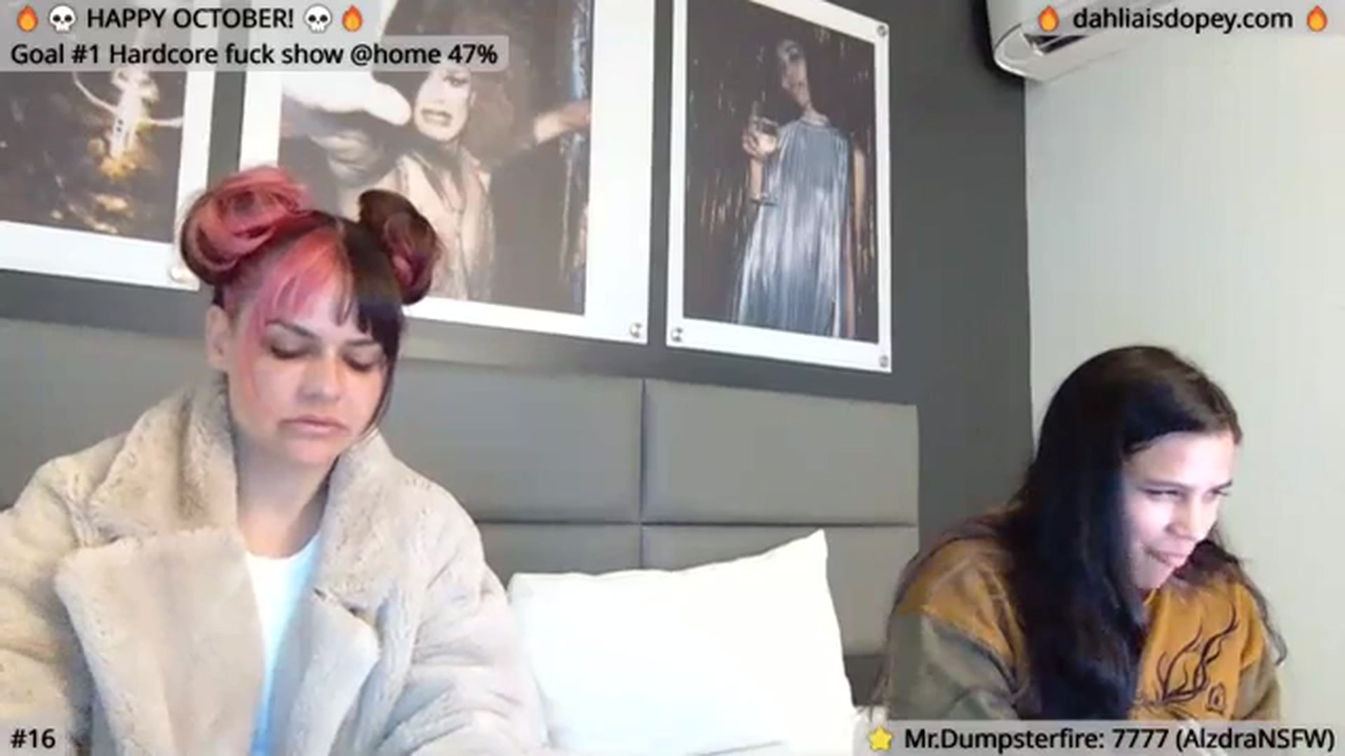 Gallery image thumbnail from DahliaIsDopey's myfreecams stream on, 10/13/2023, 02:41 image 4 of 20