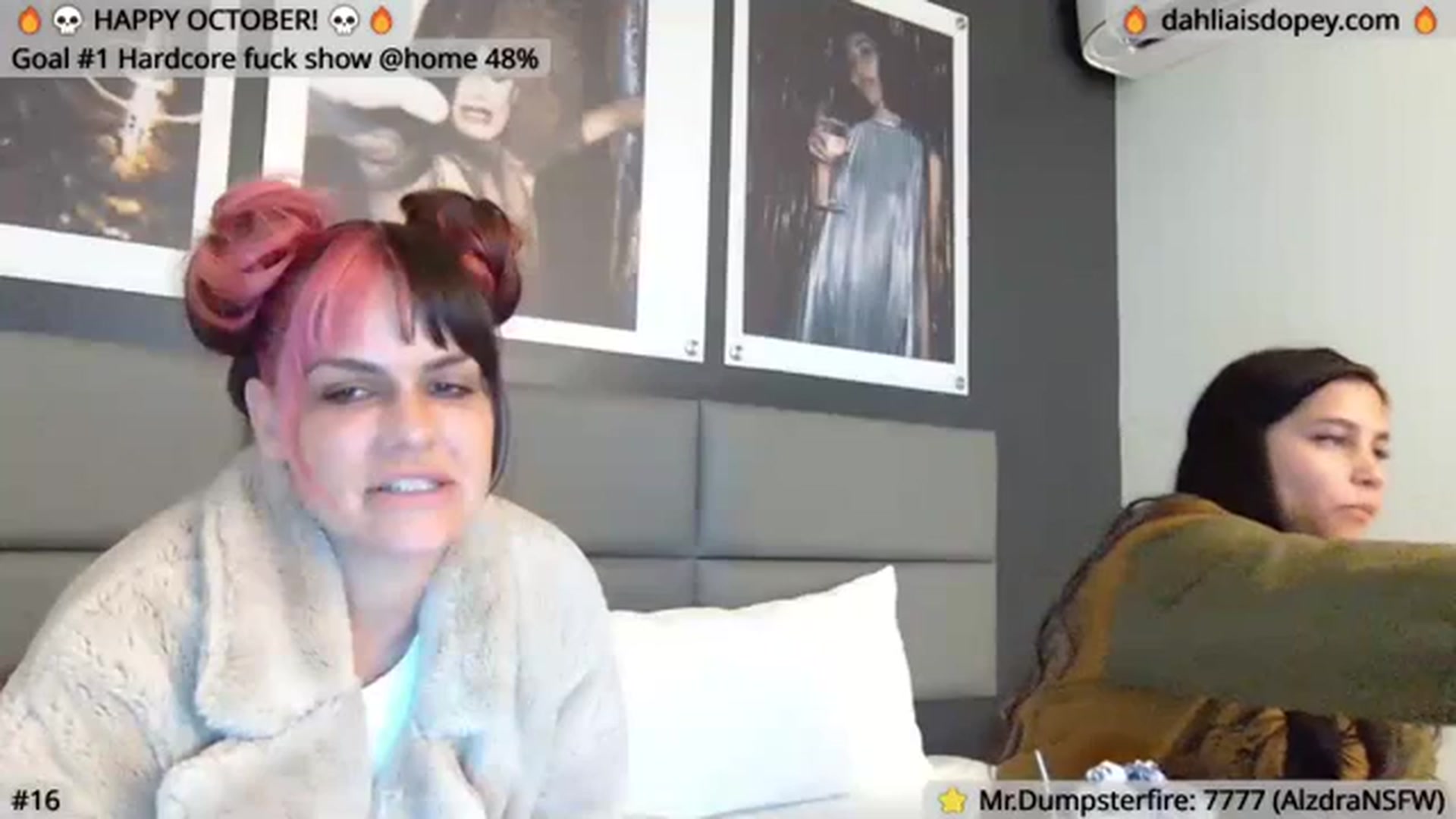 Gallery image thumbnail from DahliaIsDopey's myfreecams stream on, 10/13/2023, 02:41 image 15 of 20