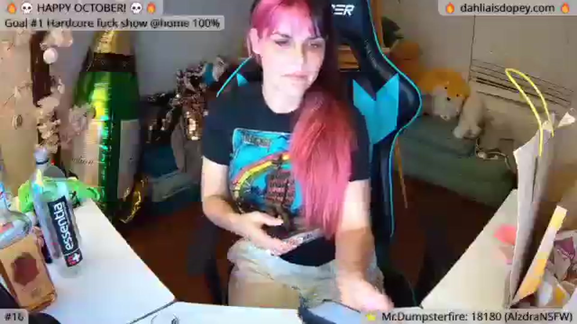 Gallery image thumbnail from DahliaIsDopey's myfreecams stream on, 10/17/2023, 05:37 image 19 of 20