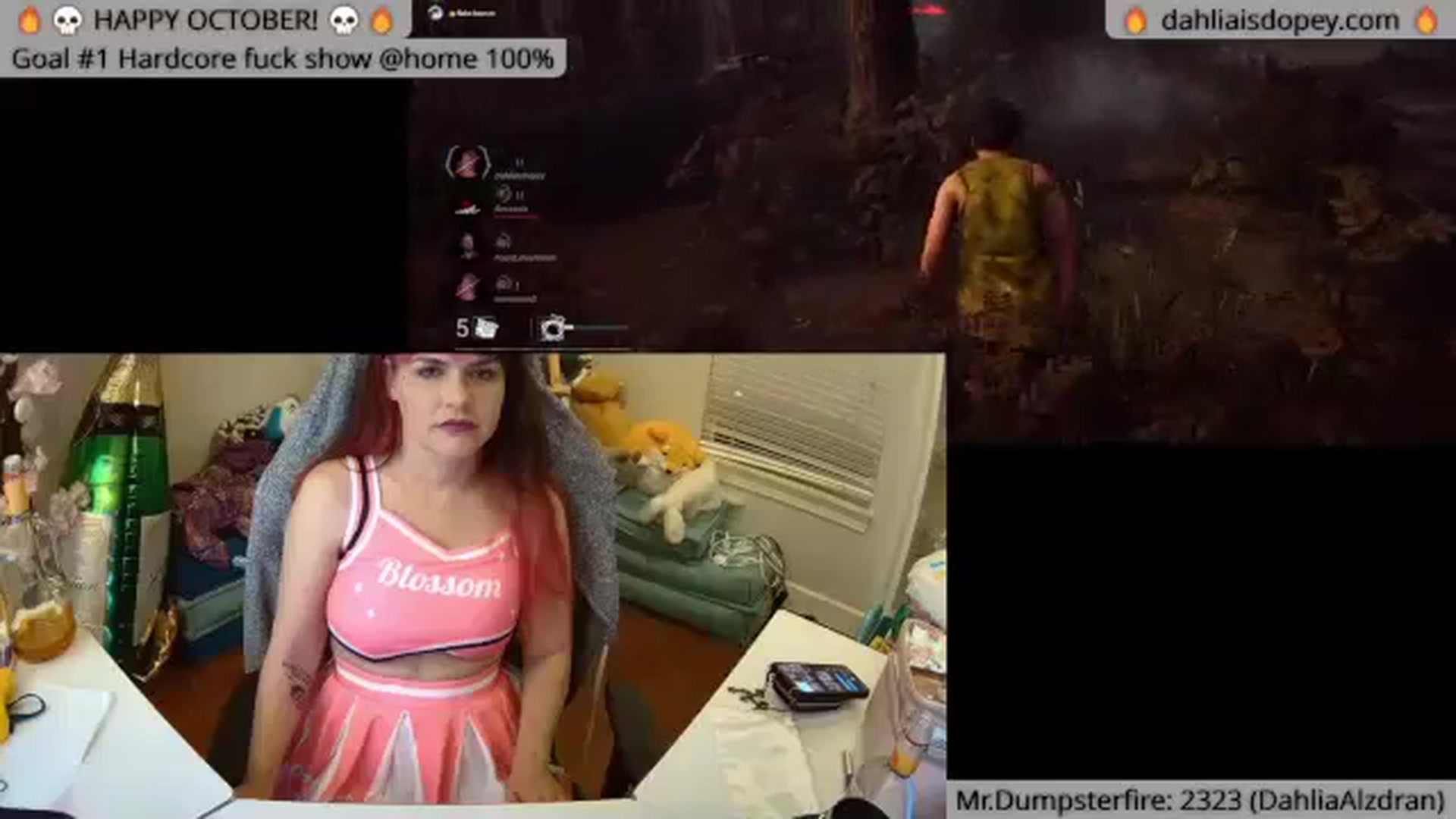 Gallery image thumbnail from DahliaIsDopey's myfreecams stream on, 10/24/2023, 04:44 image 15 of 20