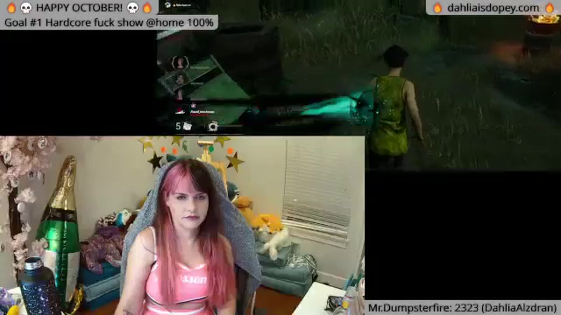 Gallery image thumbnail from DahliaIsDopey's myfreecams stream on, 10/24/2023, 04:44 image 2 of 20