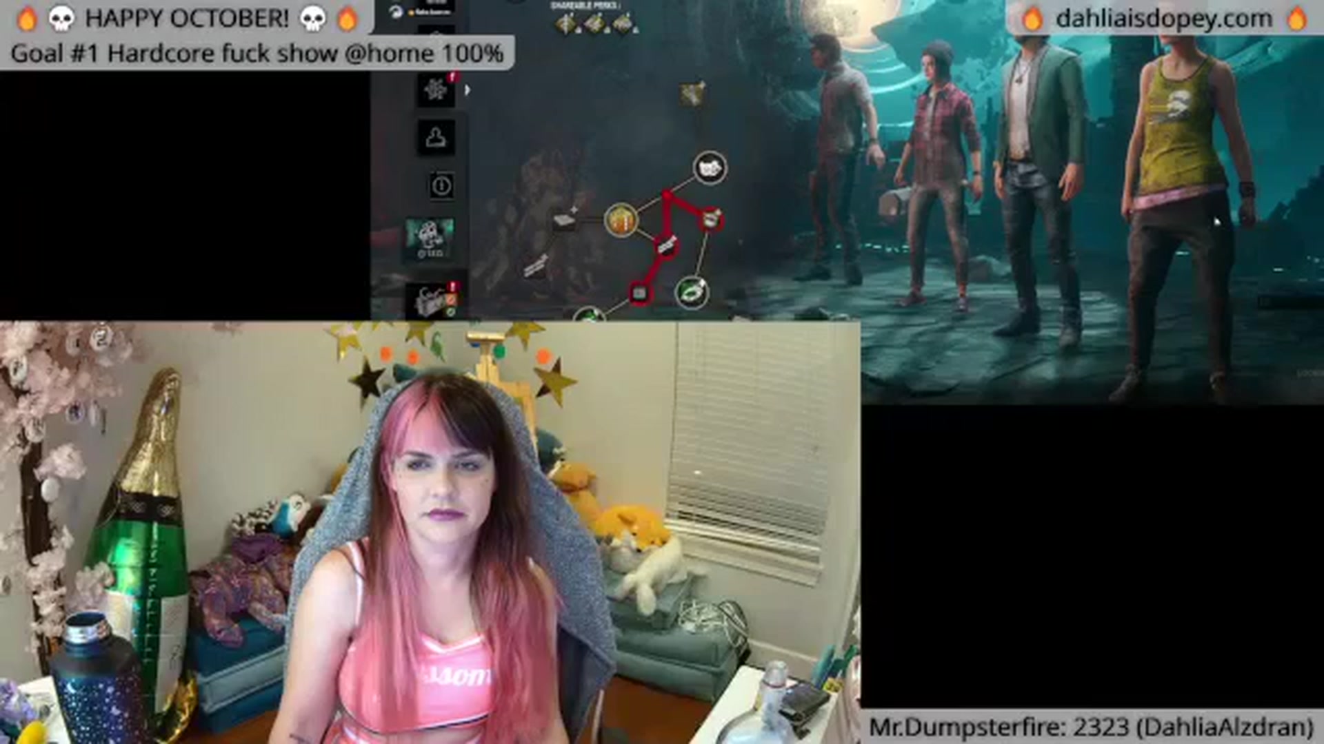 Gallery image thumbnail from DahliaIsDopey's myfreecams stream on, 10/24/2023, 04:44 image 1 of 20