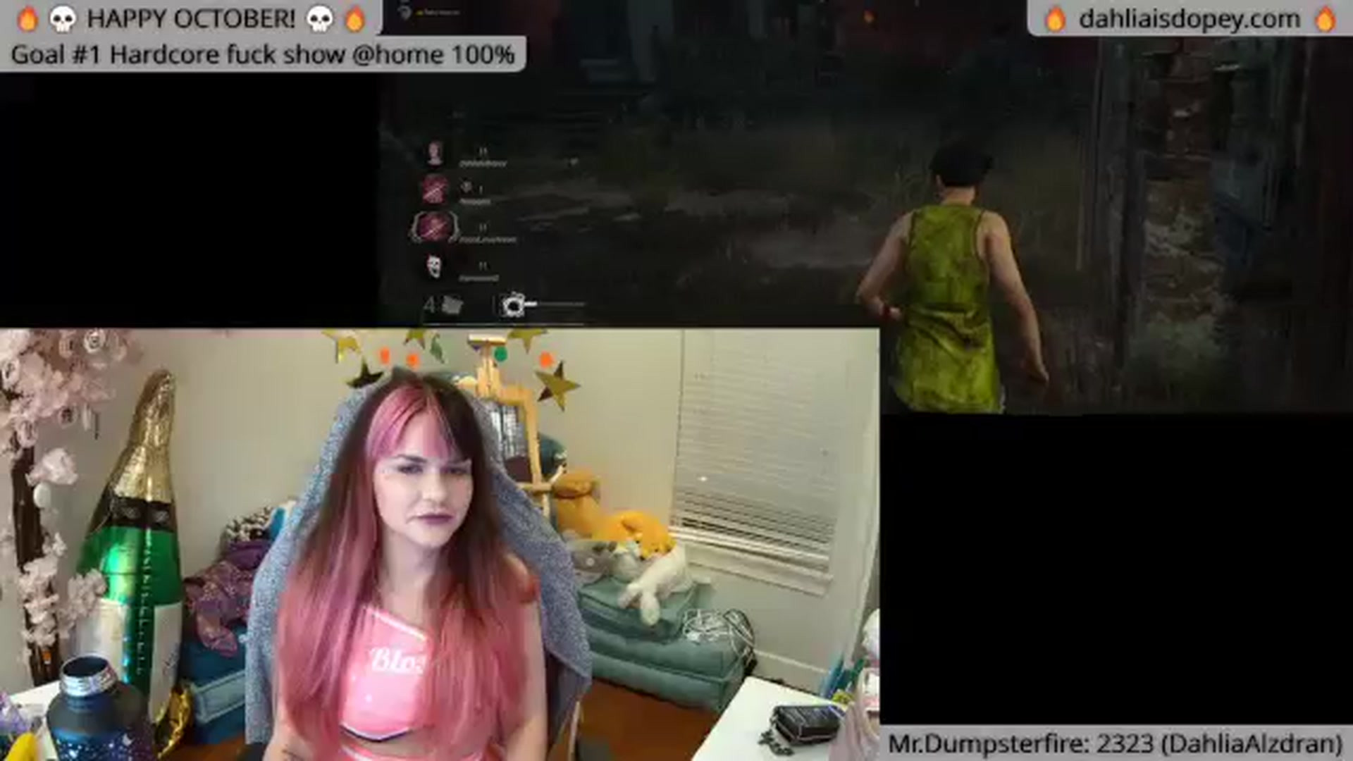Gallery image thumbnail from DahliaIsDopey's myfreecams stream on, 10/24/2023, 04:44 image 11 of 20