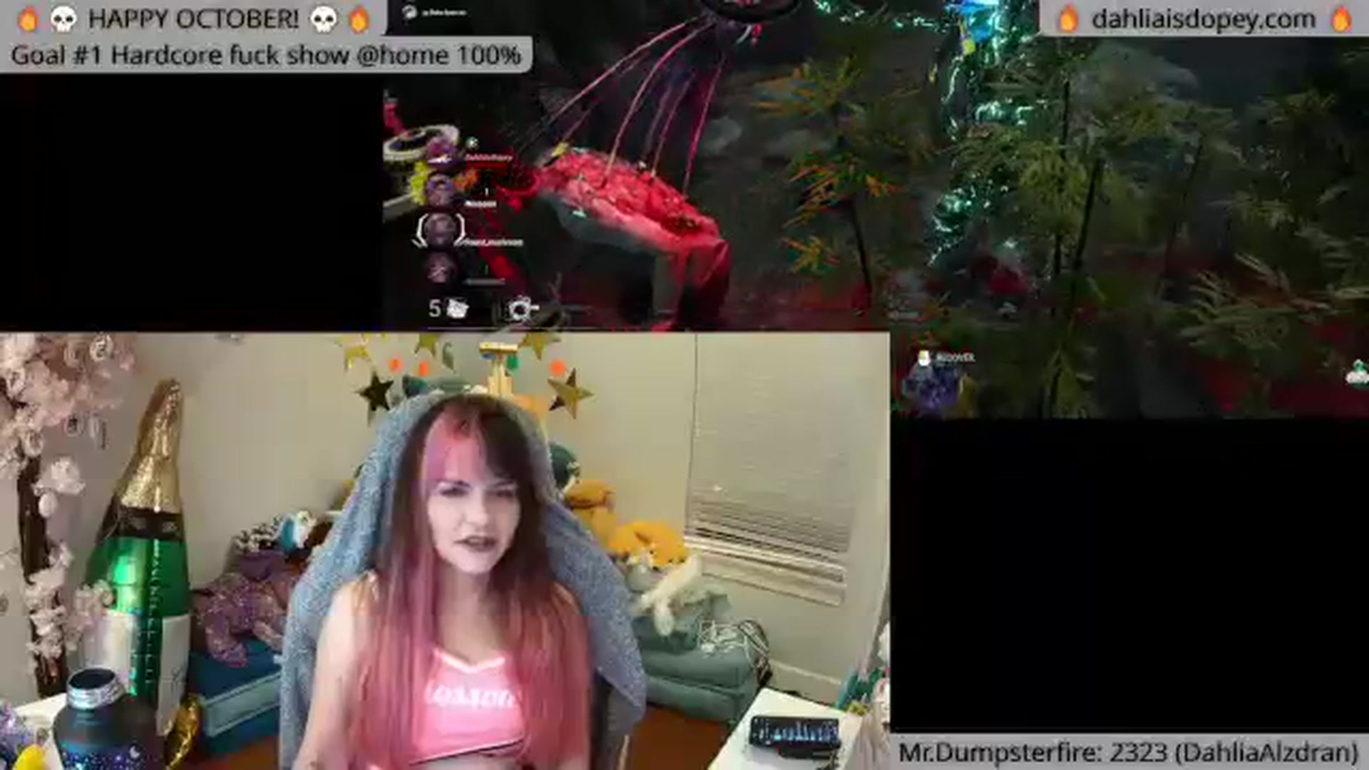 Gallery image thumbnail from DahliaIsDopey's myfreecams stream on, 10/24/2023, 04:44 image 9 of 20