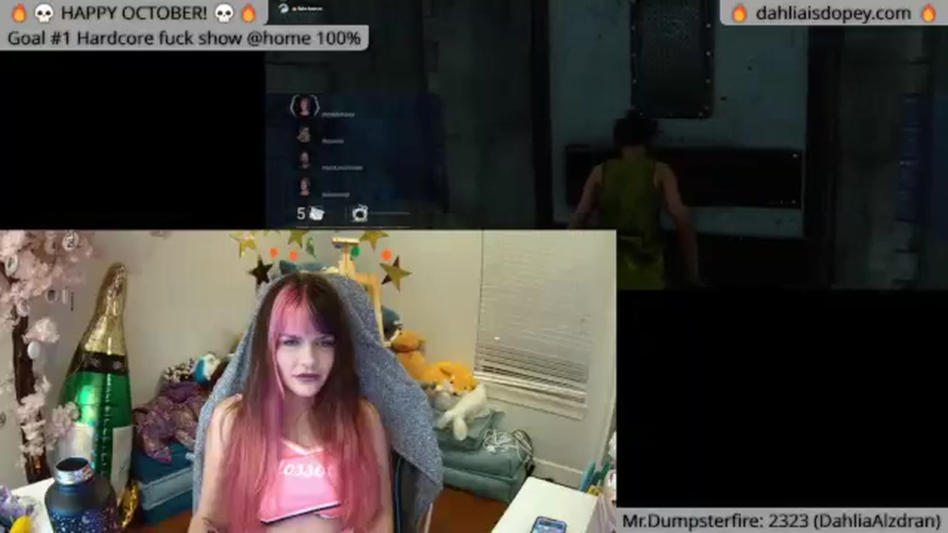 Gallery image thumbnail from DahliaIsDopey's myfreecams stream on, 10/24/2023, 04:44 image 5 of 20
