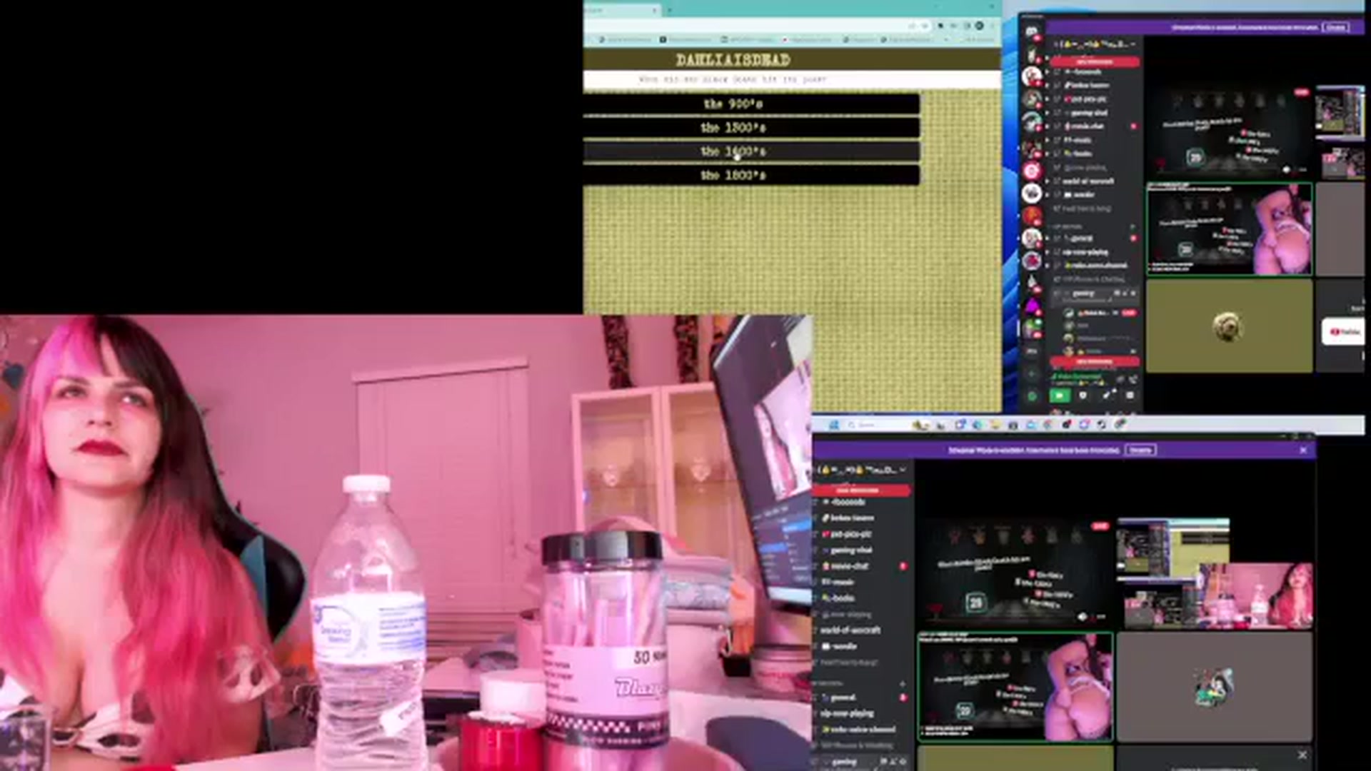 Gallery image thumbnail from DahliaIsDopey's myfreecams stream on, 10/25/2023, 03:10 image 15 of 20