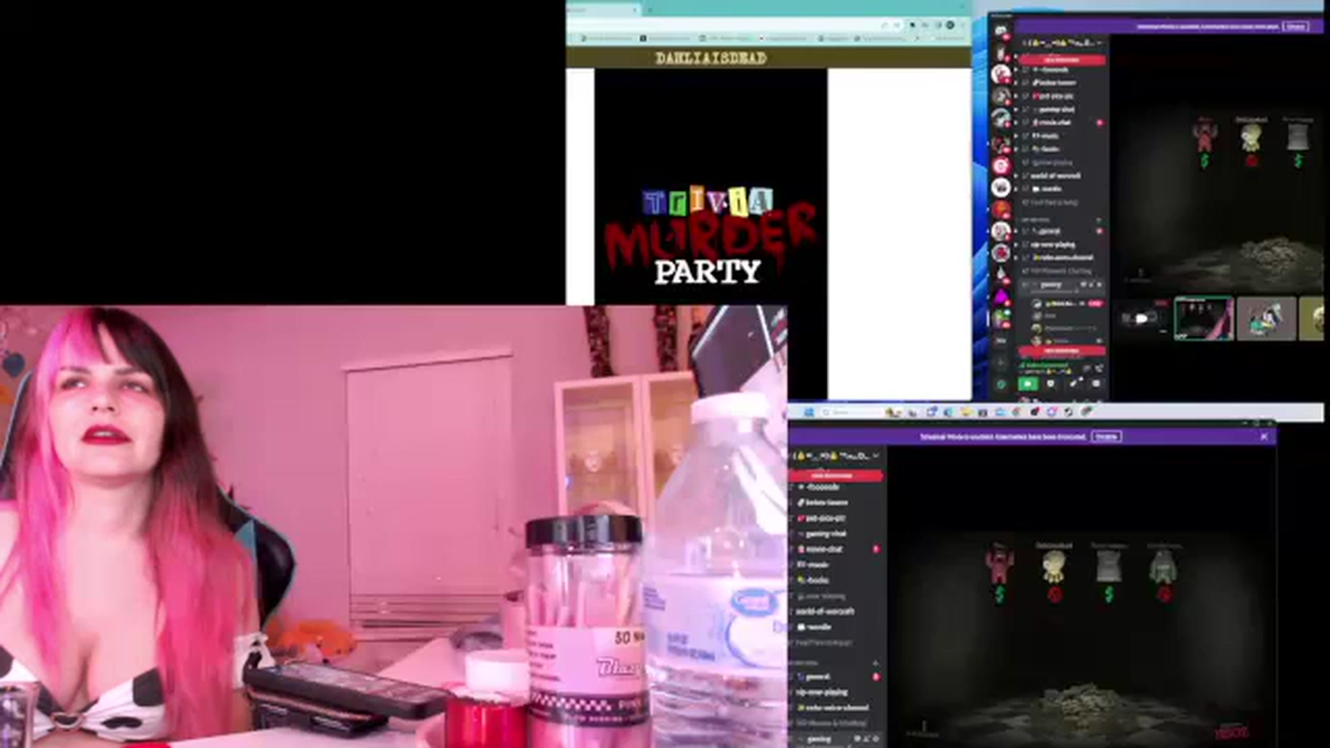 Gallery image thumbnail from DahliaIsDopey's myfreecams stream on, 10/25/2023, 03:10 image 9 of 20