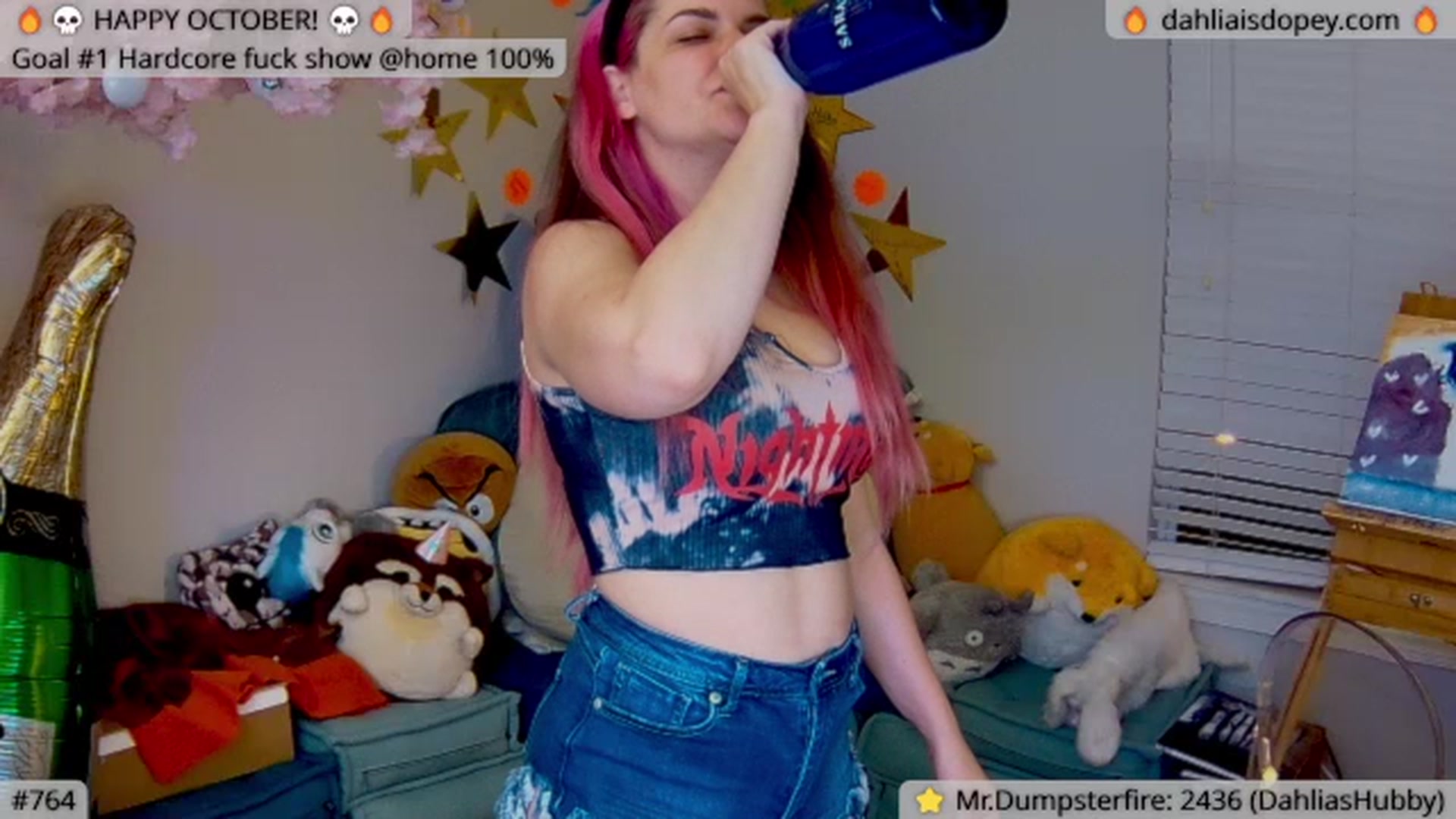 Gallery image thumbnail from DahliaIsDopey's myfreecams stream on, 12/03/2023, 03:52 image 3 of 20