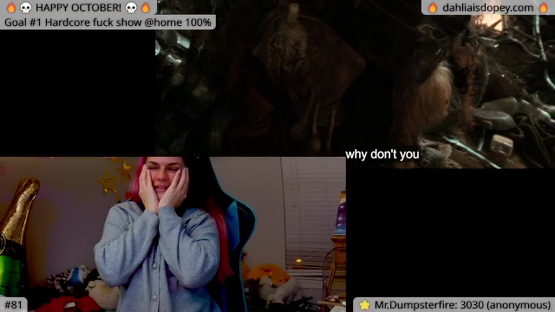 Gallery image thumbnail from DahliaIsDopey's myfreecams stream on, 12/03/2023, 05:09 image 7 of 20