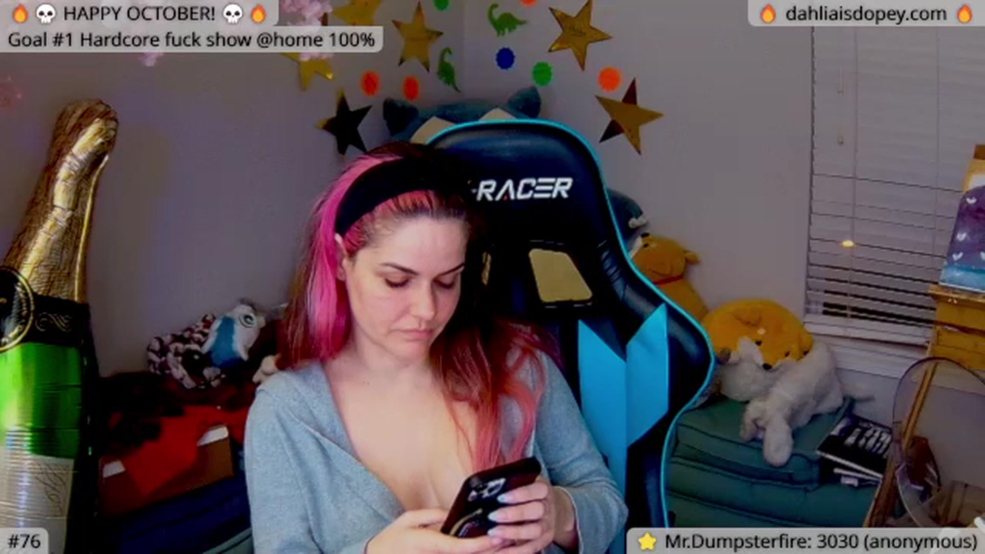Gallery image thumbnail from DahliaIsDopey's myfreecams stream on, 12/03/2023, 05:09 image 20 of 20