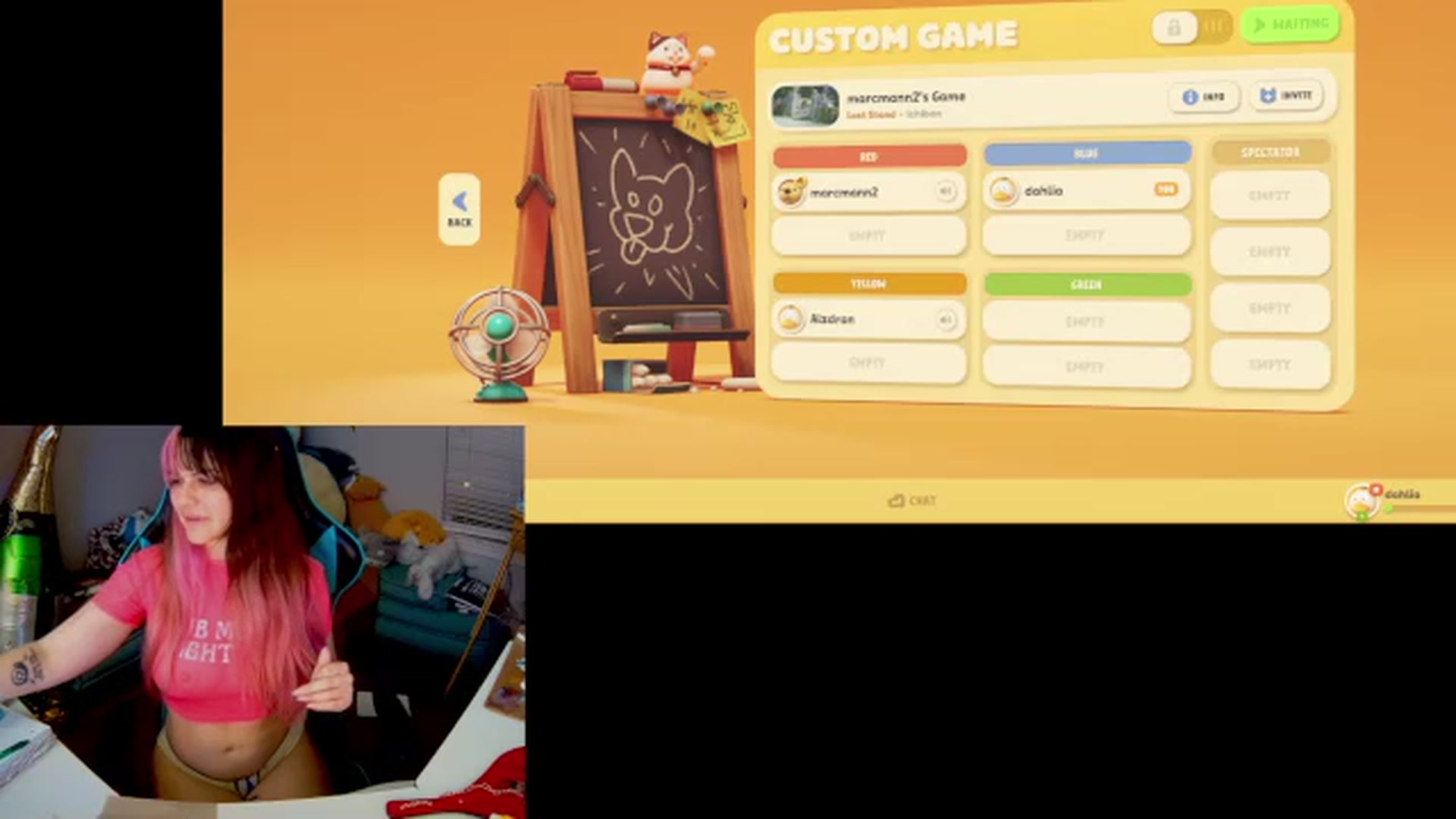 Gallery image thumbnail from DahliaIsDopey's myfreecams stream on, 12/09/2023, 04:15 image 8 of 20