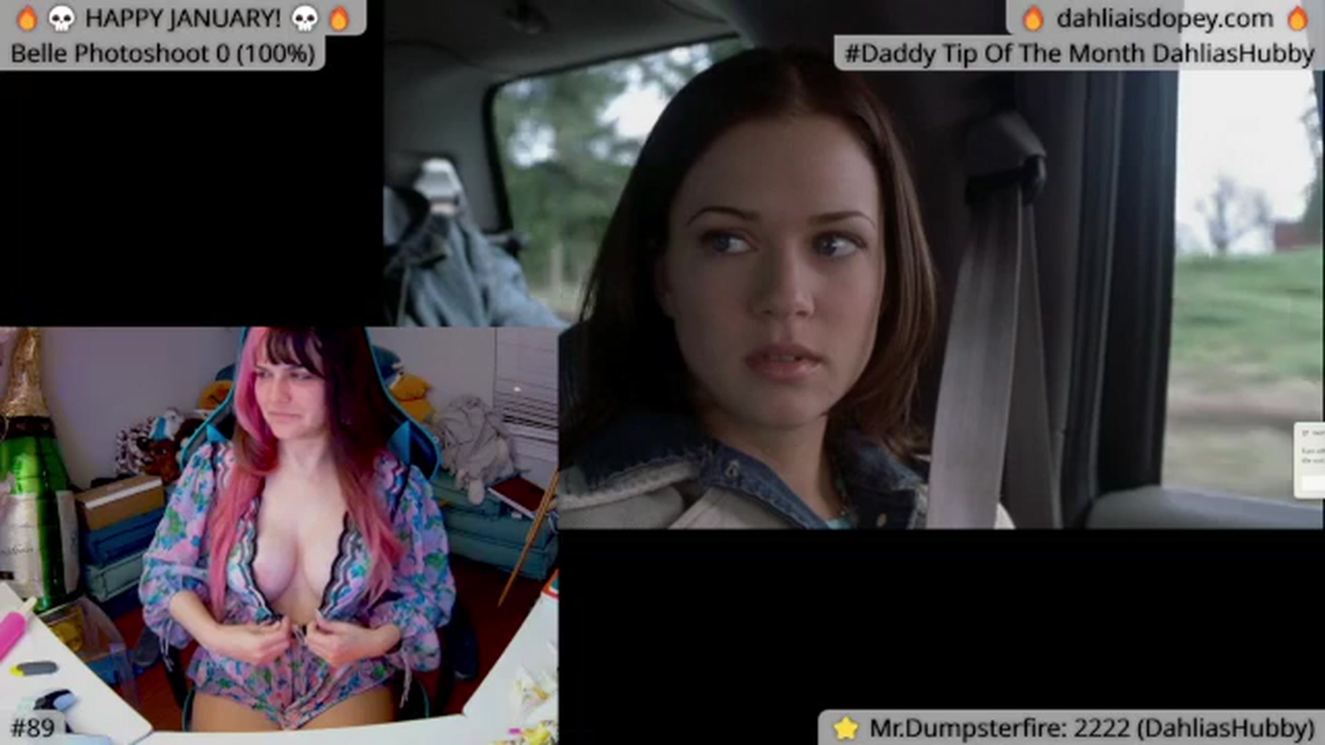 Gallery image thumbnail from DahliaIsDopey's myfreecams stream on, 01/03/2024, 04:02 image 20 of 20
