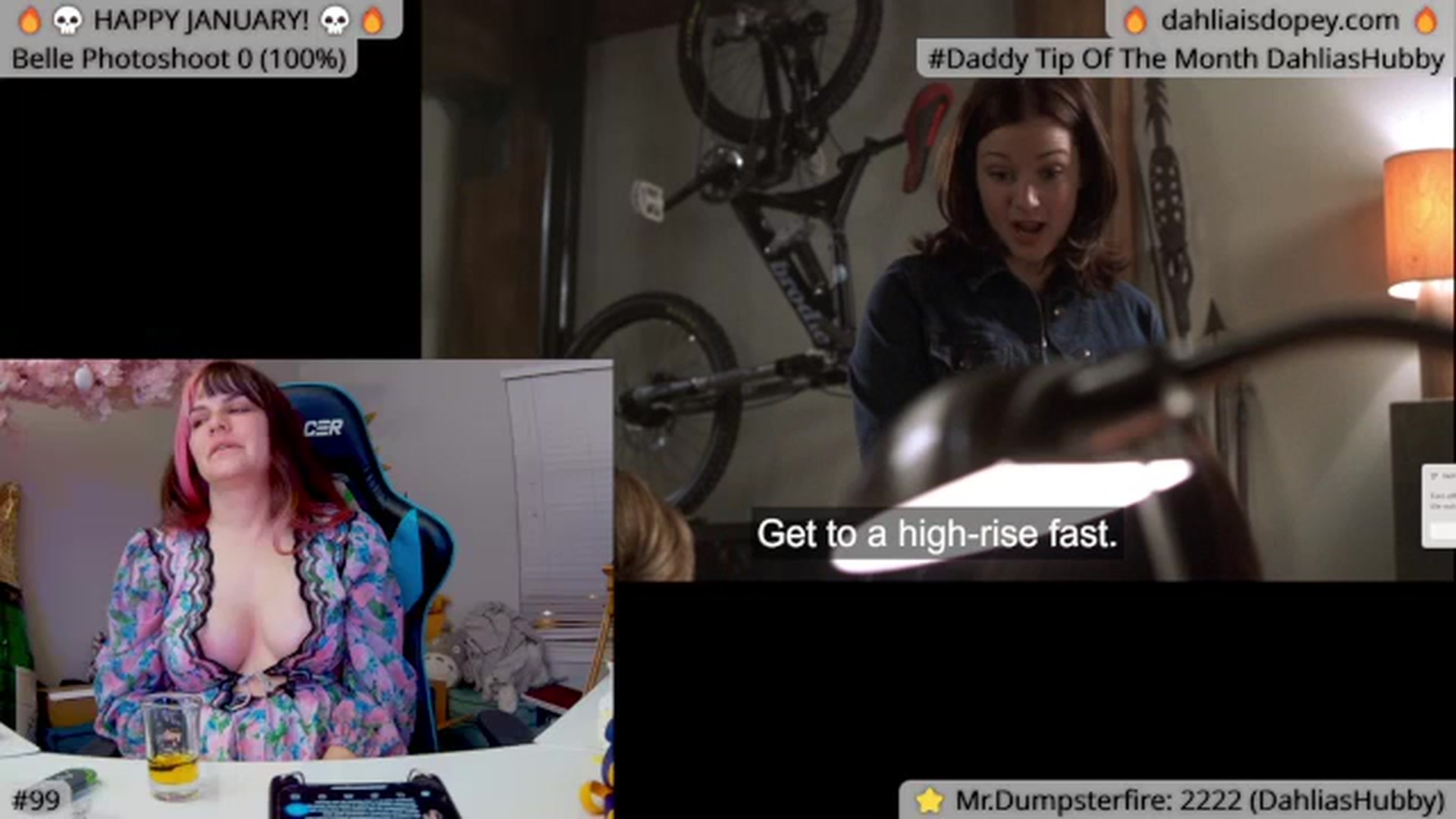 Gallery image thumbnail from DahliaIsDopey's myfreecams stream on, 01/03/2024, 04:02 image 14 of 20