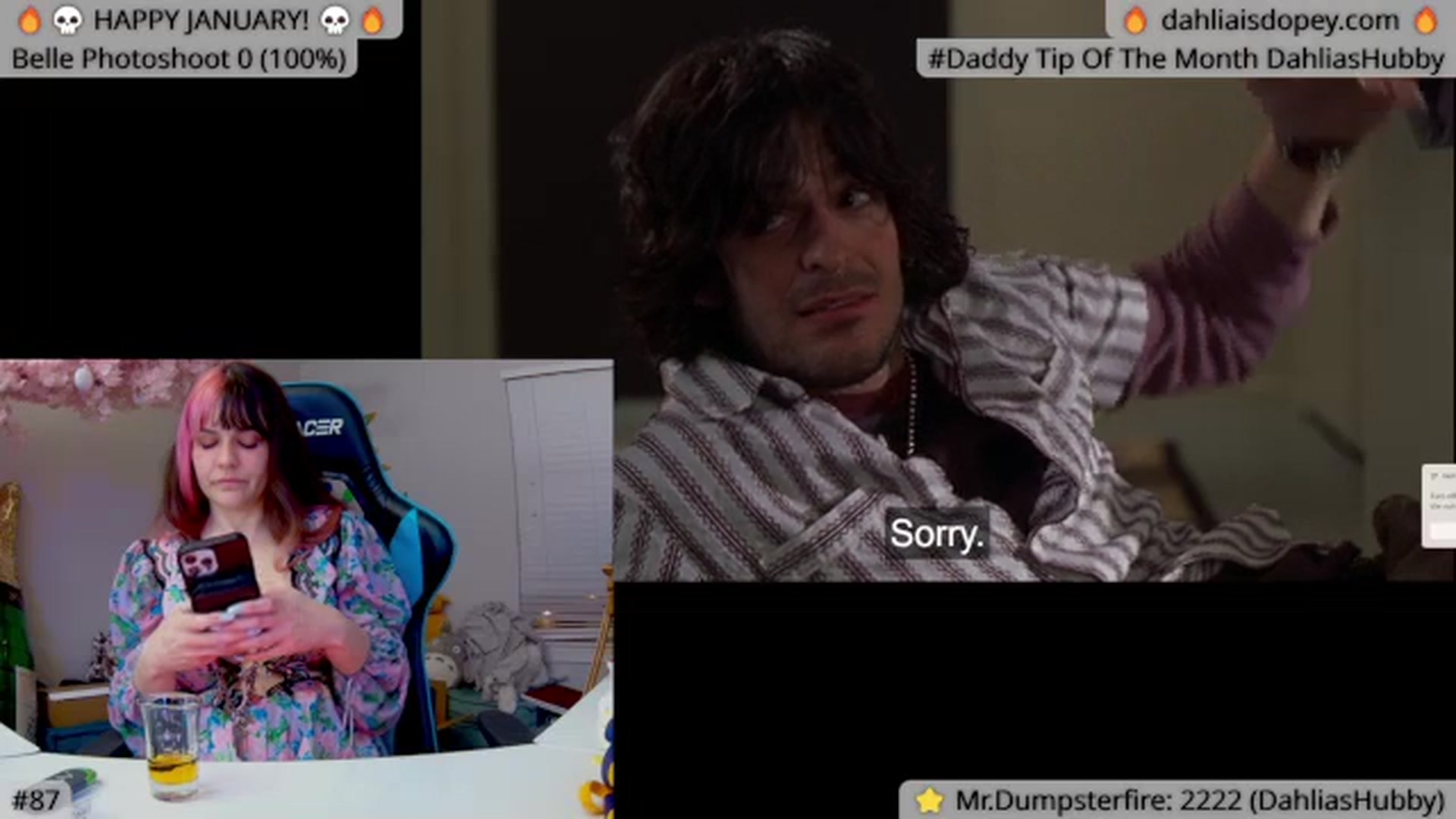 Gallery image thumbnail from DahliaIsDopey's myfreecams stream on, 01/03/2024, 04:02 image 16 of 20