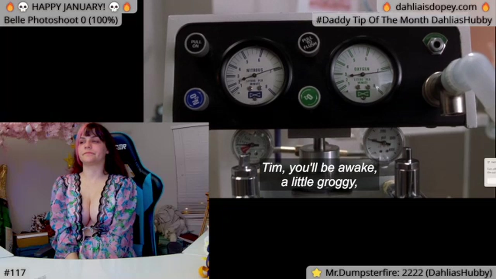 Gallery image thumbnail from DahliaIsDopey's myfreecams stream on, 01/03/2024, 04:02 image 7 of 20