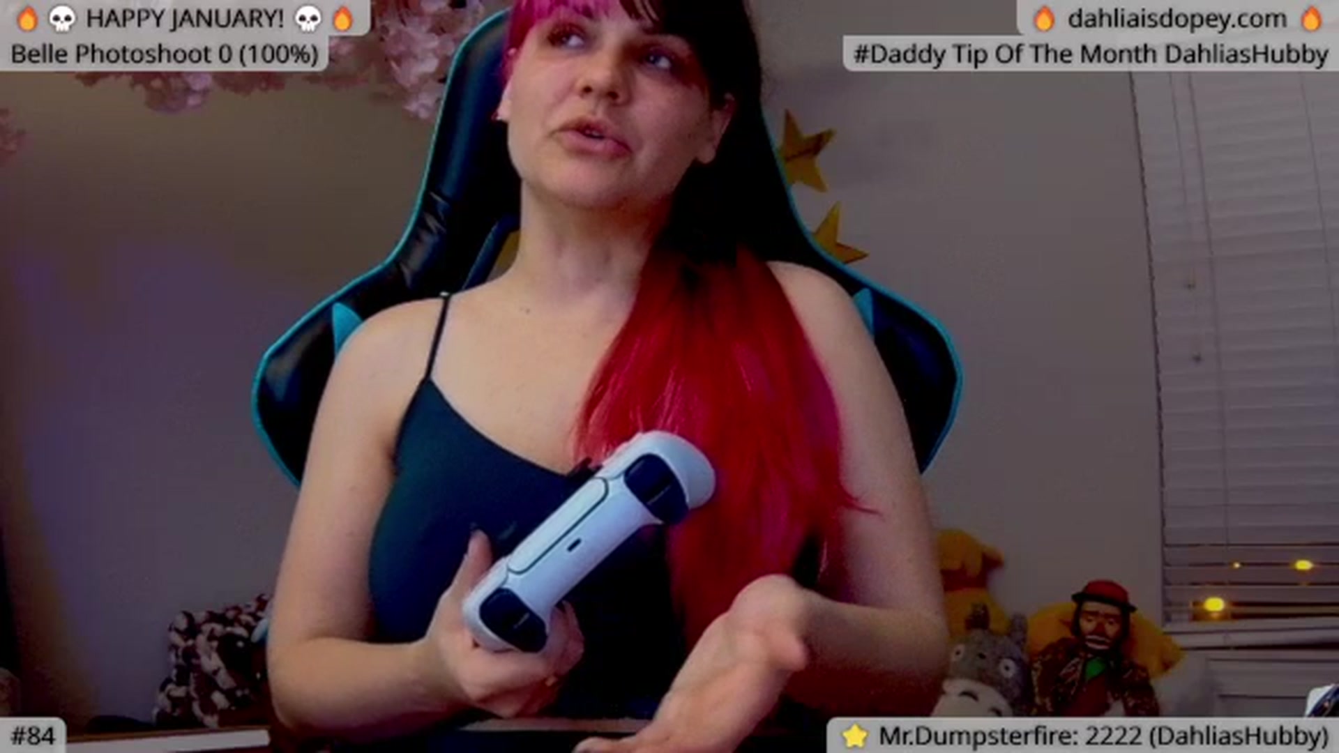 Gallery image thumbnail from DahliaIsDopey's myfreecams stream on, 01/13/2024, 04:06 image 19 of 20