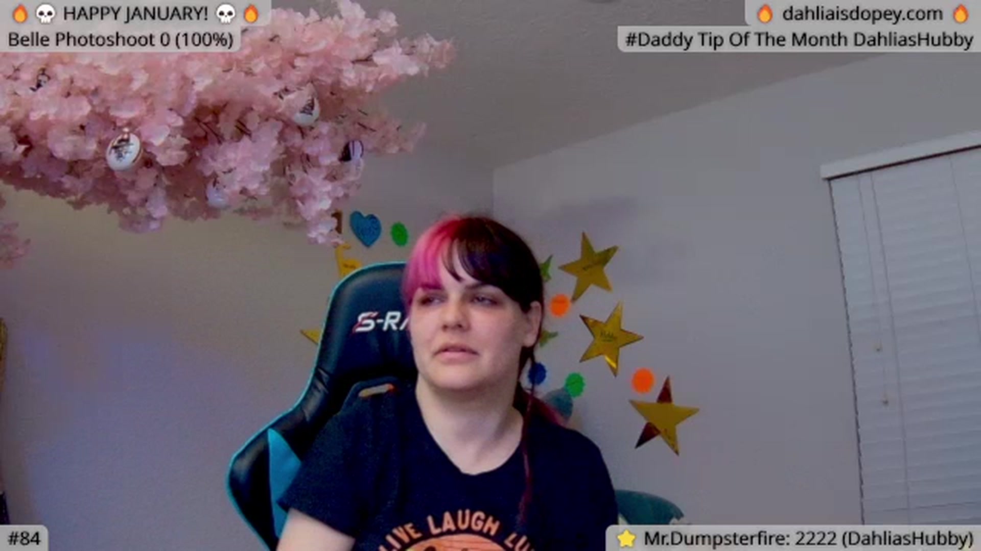 Gallery image thumbnail from DahliaIsDopey's myfreecams stream on, 01/13/2024, 04:06 image 18 of 20