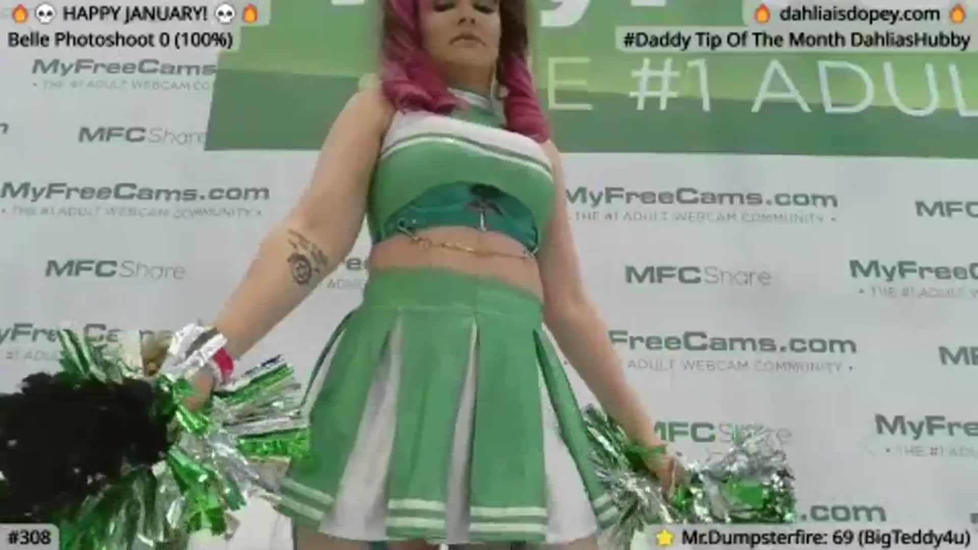 Gallery image thumbnail from DahliaIsDopey's myfreecams stream on, 01/25/2024, 23:49 image 9 of 20