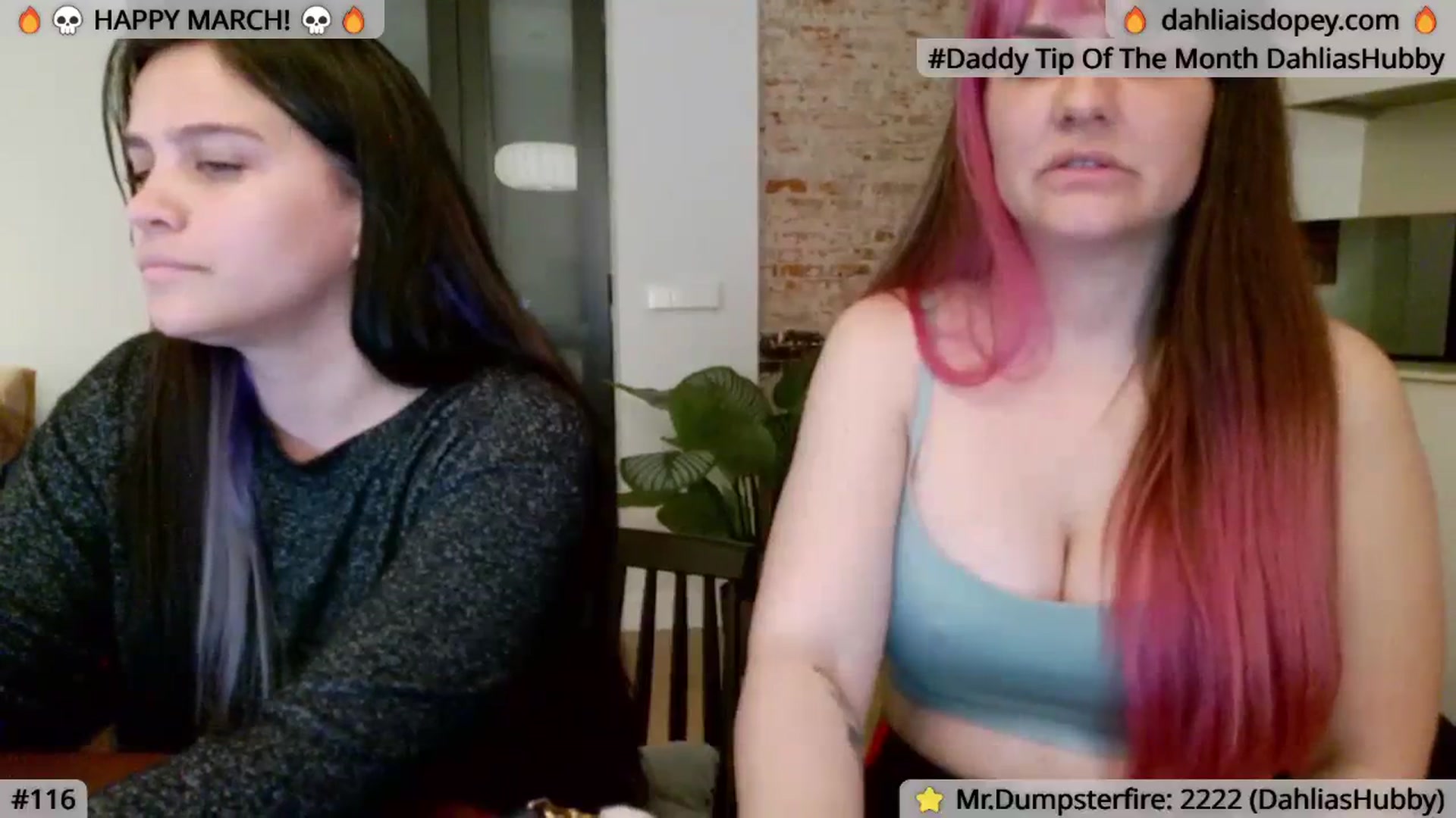 Gallery image thumbnail from DahliaIsDopey's myfreecams stream on, 03/02/2024, 22:51 image 20 of 20