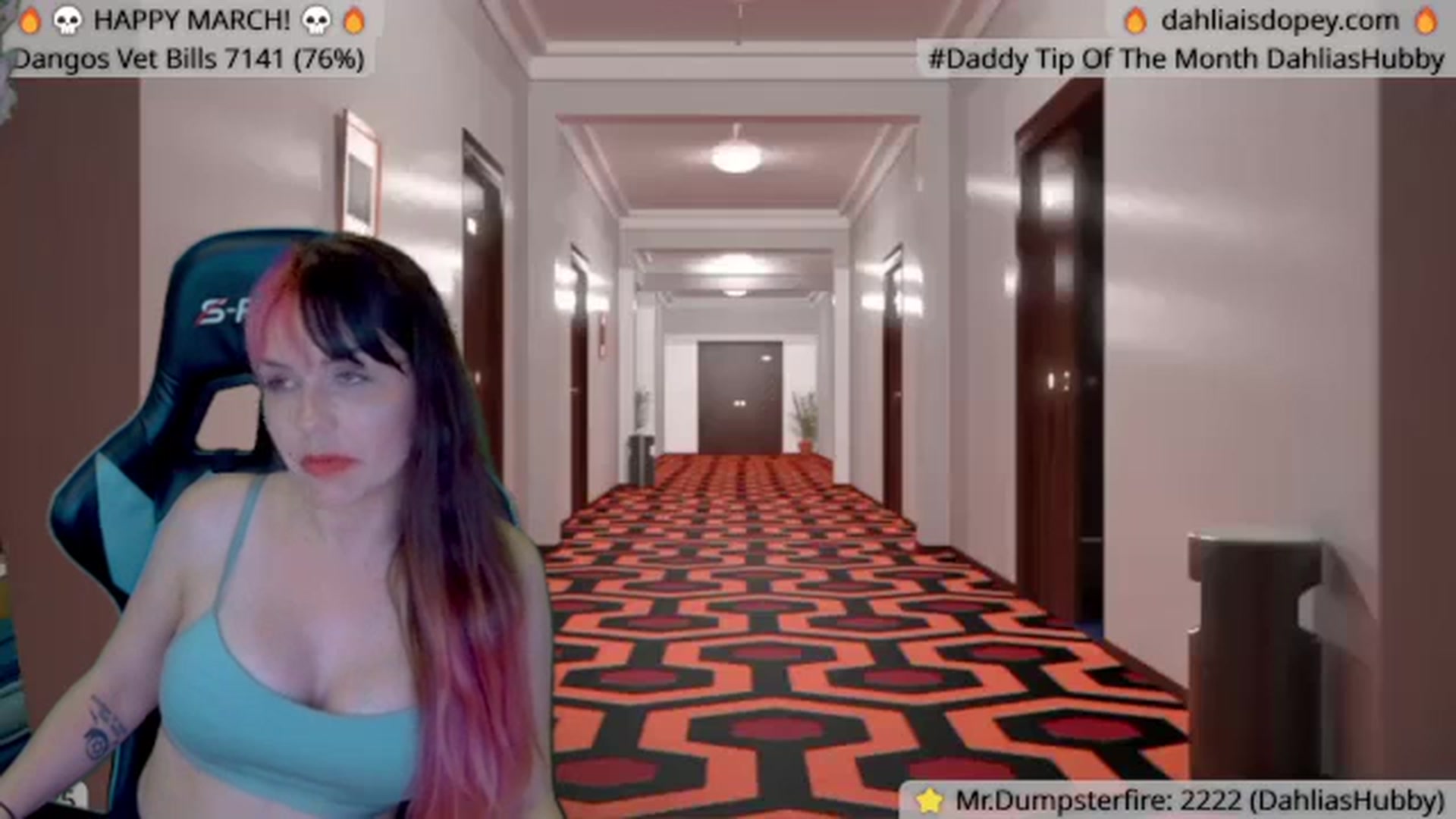 Gallery image thumbnail from DahliaIsDopey's myfreecams stream on, 03/19/2024, 04:19 image 19 of 20