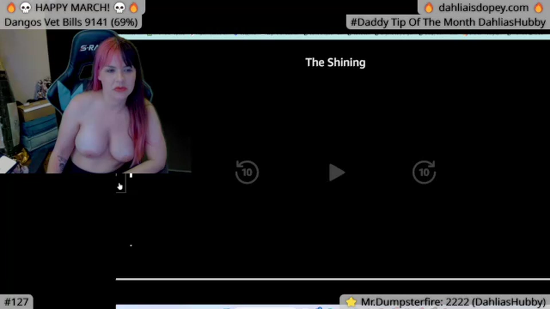 Gallery image thumbnail from DahliaIsDopey's myfreecams stream on, 03/19/2024, 04:19 image 17 of 20