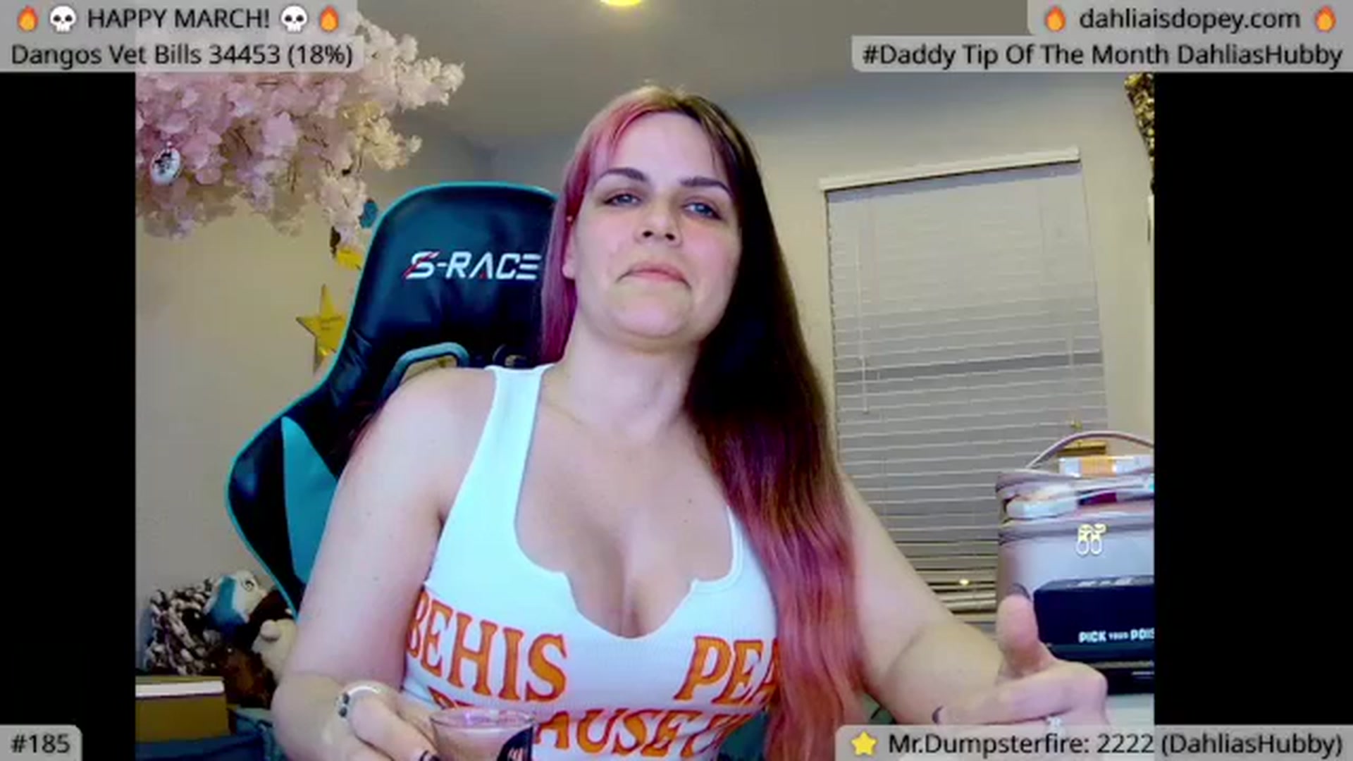 Gallery image thumbnail from DahliaIsDopey's myfreecams stream on, 03/26/2024, 02:27 image 18 of 20