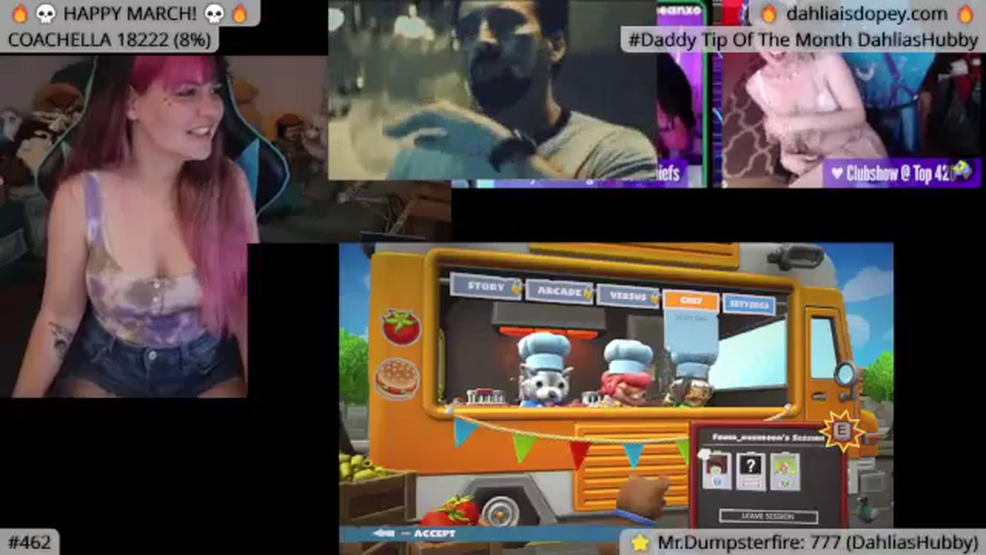 Gallery image thumbnail from DahliaIsDopey's myfreecams stream on, 05/04/2024, 03:06 image 4 of 20