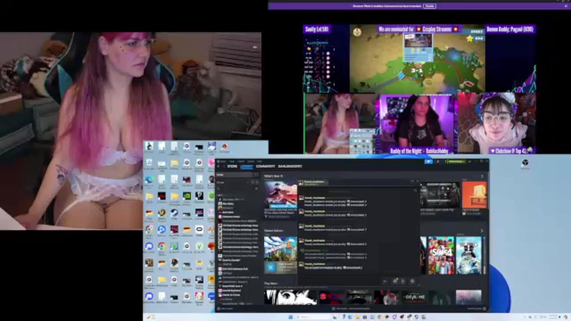 Gallery image thumbnail from DahliaIsDopey's myfreecams stream on, 05/04/2024, 04:03 image 12 of 20