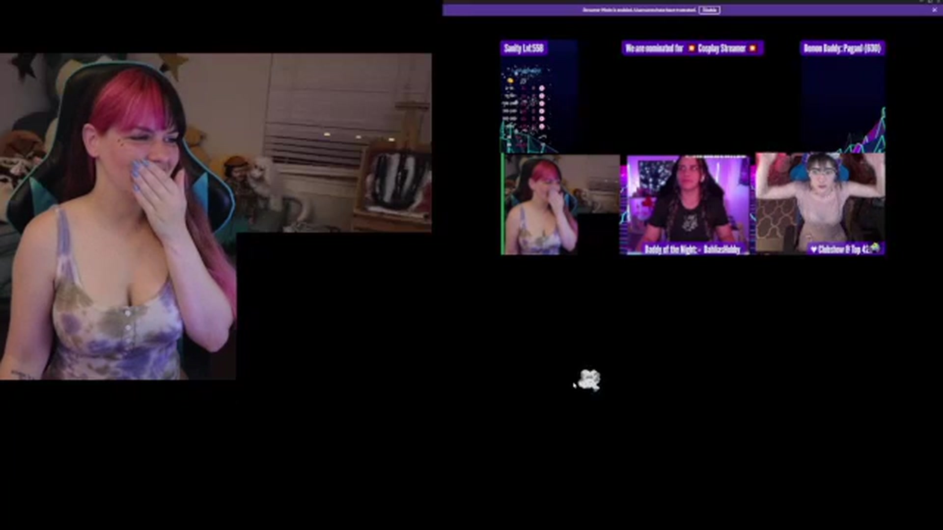 Gallery image thumbnail from DahliaIsDopey's myfreecams stream on, 05/04/2024, 04:03 image 15 of 20