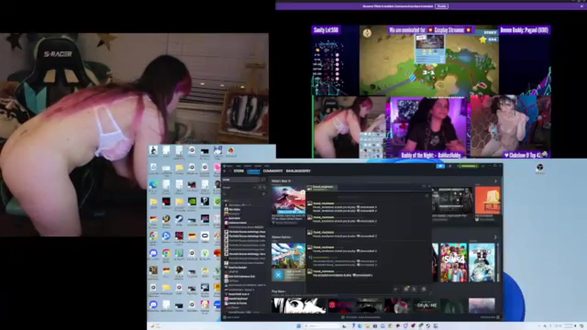 Gallery image thumbnail from DahliaIsDopey's myfreecams stream on, 05/04/2024, 04:03 image 13 of 20